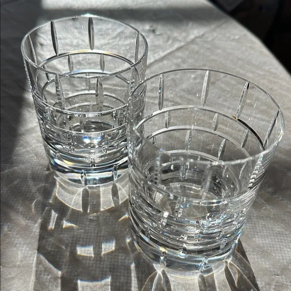 RARE 2 Baccarat Espalier Double Old Fashion Highball Crystal Glasses. - Picture 12 of 17